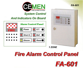 FIRE ALARM CONTROL PANEL FA-601 