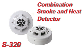 COMBINATION SMOKE AND HEAT DETECTOR