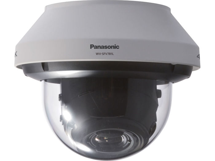 4K Vandal Resistant Dome Network Camera WV-SFV781L