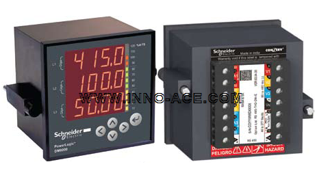 Power Meter Schneider DM6000 series digital panel meter